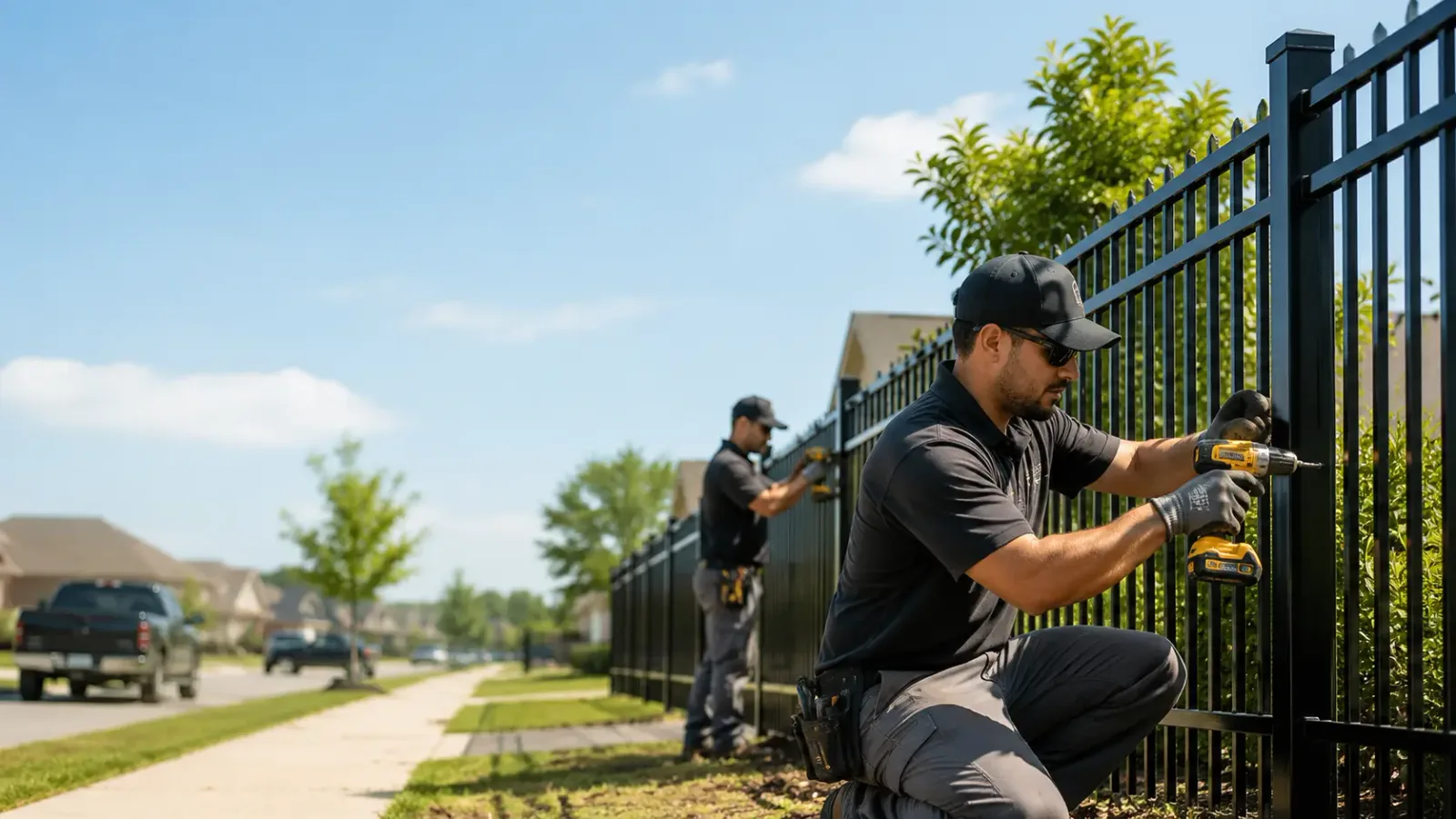 Metal Fence Installation in Champlain, NY